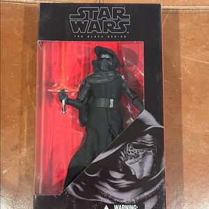 Star Wars Black Series Kylo Ren with Red Lightsaber